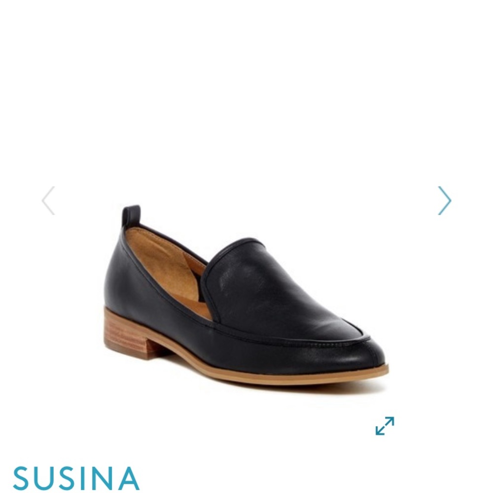 Susina Black Loafers Size 8 New in Box